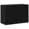 vidaXL Garden Furniture Cover | Black | Polyethylene | 180 x 80 x 125 cm