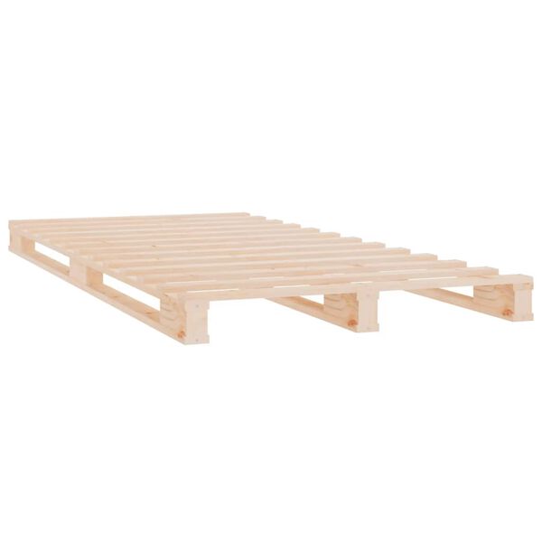 vidaXL Pallet Bed without Mattress Single Solid Wood