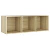 vidaXL 5 Piece TV Cabinet Set Sonoma Oak Engineered Wood