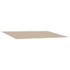 vidaXL Awning Replacement Fabric Beige 300 x 250 cm Polyester
