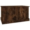vidaXL Storage Box Smoked Oak 70x40x38 cm Engineered Wood