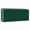vidaXL Garden Shed | Green | Galvanised steel and metal | Large | Garden Shed