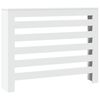 vidaXL Radiator Cover White 104x20x82 cm Engineered Wood
