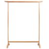 vidaXL Clothes Rack 125x150 cm Solid Oak Wood