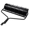 vidaXL Garden Lawn Roller Pull with Aerator Clamps &Oslash; 30 x 90 cm Steel