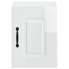 vidaXL Kitchen Cabinet Kalmar High Gloss White 30 x 31 x 40 cm