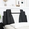 vidaXL Headboard Cushion "Viana" Black and White 90 cm Faux Leather