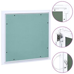 vidaXL Access Panel with Aluminium Frame and Plasterboard 400x400 mm