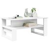 vidaXL Coffee Table White 90 x 50 x 40 cm Engineered Wood