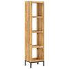 vidaXL Bookshelf 40x30x175 cm Solid Mango Wood