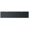 vidaXL Floating Shelves 2 pcs Glass 90x20 cm 8 mm