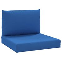 vidaXL Pallet Cushions 2 pcs Blue Oxford Fabric
