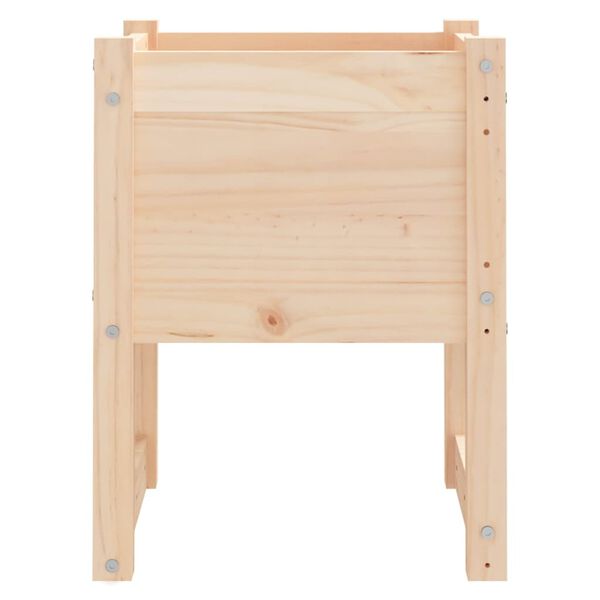 vidaXL Planter 40x40x52.5 cm Solid Wood Pine