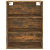 vidaXL Hanging Wall Cabinet Smoked Oak 69.5x32.5x90 cm