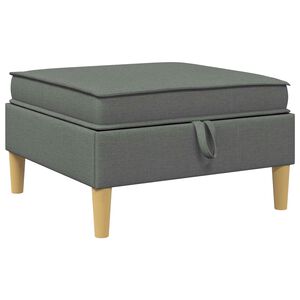vidaXL Sofa with Storage Fabric