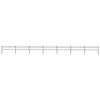 vidaXL Garden Fence | Steel | Sturdy | Rectangular | Modern