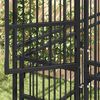 vidaXL Outdoor Dog Kennel Steel 16.59 m&sup2;