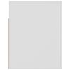vidaXL Hanging Cabinet Lyon High Gloss White 60x31x40 cm Engineered Wood