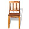 vidaXL Dining Chairs 6 pcs Solid Wood