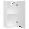 vidaXL Wall-mounted Bathroom Cabinet White 32x20x67 cm