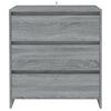 vidaXL Sideboard Grey Sonoma 70x41x75 cm Engineered Wood