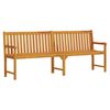 vidaXL Garden Bench 219 cm Solid Acacia Wood
