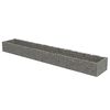 vidaXL Gabion Raised Bed Galvanised Steel 540x90x50 cm