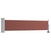 vidaXL Patio Retractable Side Awning 60x300 cm Brown