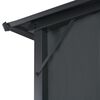 vidaXL Gazebo with Curtain Aluminium 3x3 m Black