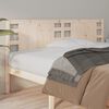 vidaXL Headboard 141x4x100 cm Solid Wood Pine