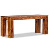 vidaXL Bench Solid Acacia Wood 110x35x45 cm