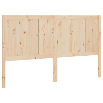 vidaXL Bed Headboard 185.5x4x100 cm Solid Pine Wood