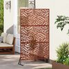 vidaXL Privacy Screen Grey 100 x 50 x 180 cm Weathering Steel