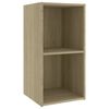 vidaXL TV Cabinets 4 pcs Sonoma Oak 72x35x36.5 cm Engineered Wood