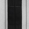 vidaXL Insect Door Curtain 210 x 100 cm 2 pcs Magnet Black