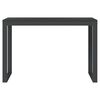 vidaXL Computer Desk Black 110x60x73 cm Engineered Wood