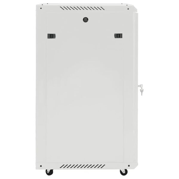 vidaXL 18U Network Cabinet with Swivel Feet 19" IP20 60x60x100 cm