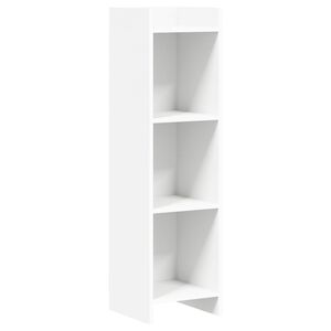vidaXL Bookcase White 30 x 30 x 111 cm Engineered Wood