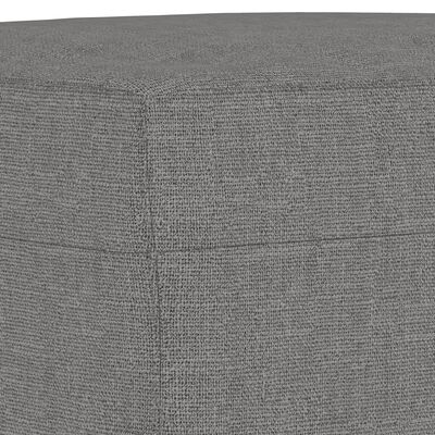 vidaXL Bench Dark Grey 100x35x41 cm Fabric