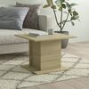 vidaXL Coffee Table Sonoma Oak 55.5x55.5x40 cm Engineered Wood