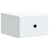 vidaXL Wall-Mounted Bedside Cabinet White 34.5 x 33 x 20 cm
