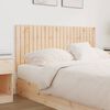 vidaXL Wall Headboard 140x3x60 cm Solid Wood Pine