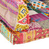 vidaXL Pallet Sofa Cushion Multicolour Fabric Patchwork