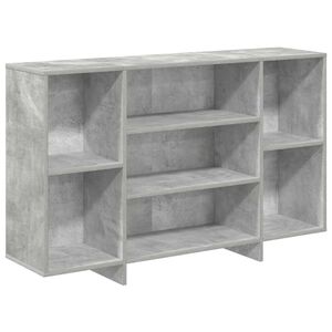 vidaXL Sideboard Concrete Grey 120x30x75 cm Engineered Wood