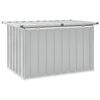 vidaXL Garden Storage Box Grey 109x67x65 cm