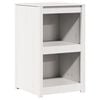 vidaXL Kitchen Cabinet MEPPEL White 55 x 55 x 92 cm Solid Pine Wood