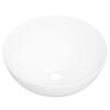 vidaXL Wash Basin White 36x15 cm Ceramic Round