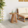 vidaXL Garden Side Table Brown 50 x 50 x 49.5 cm Solid teak wood