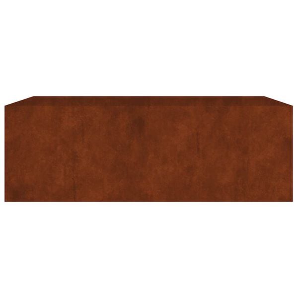 vidaXL Garden Raised Bed 120x80x40 cm Corten Steel