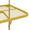 vidaXL Balcony Table Gold 60x40 cm Steel